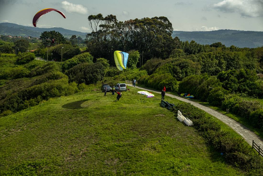 Finca vuelo en Parapente Asturias - Dónde volar en Parapente en Asturias