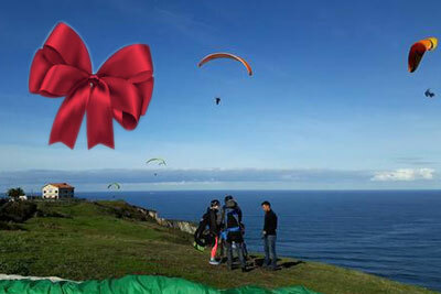 Regala un vuelo de parapente