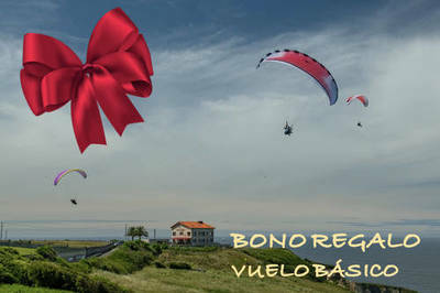 Regala un vuelo BASICO de parapente